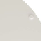 Table basse ronde blanche et noire, 2 niveaux, 1-2 places