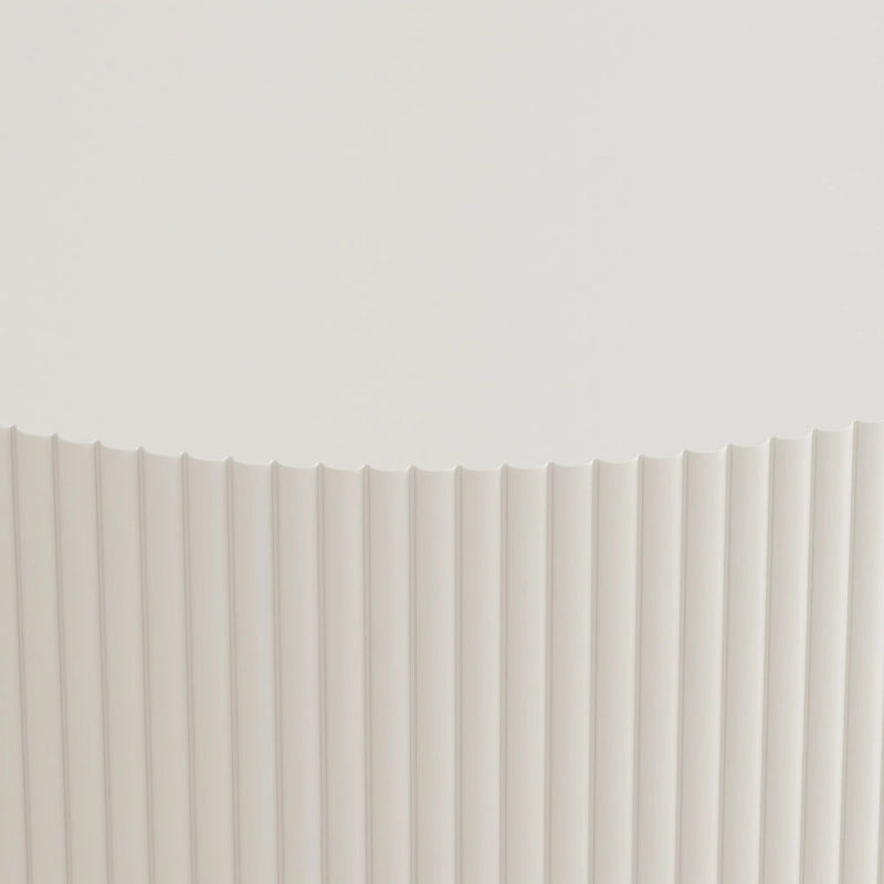 Table basse ronde blanche et noire, 2 niveaux, 1-2 places
