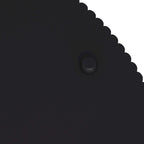 Table basse ronde blanche et noire, 2 niveaux, 1-2 places