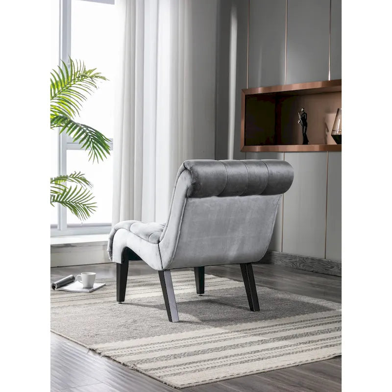 Fauteuil d'appoint individuel de style baril – Plusieurs coloris