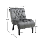 Fauteuil d'appoint individuel de style baril – Plusieurs coloris