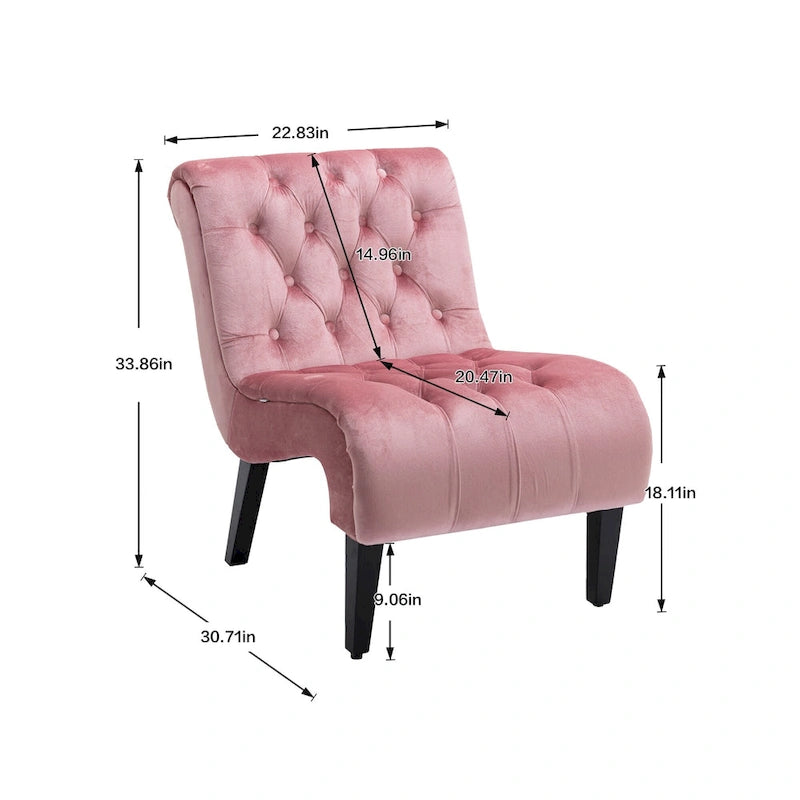 Fauteuil d'appoint individuel de style baril – Plusieurs coloris