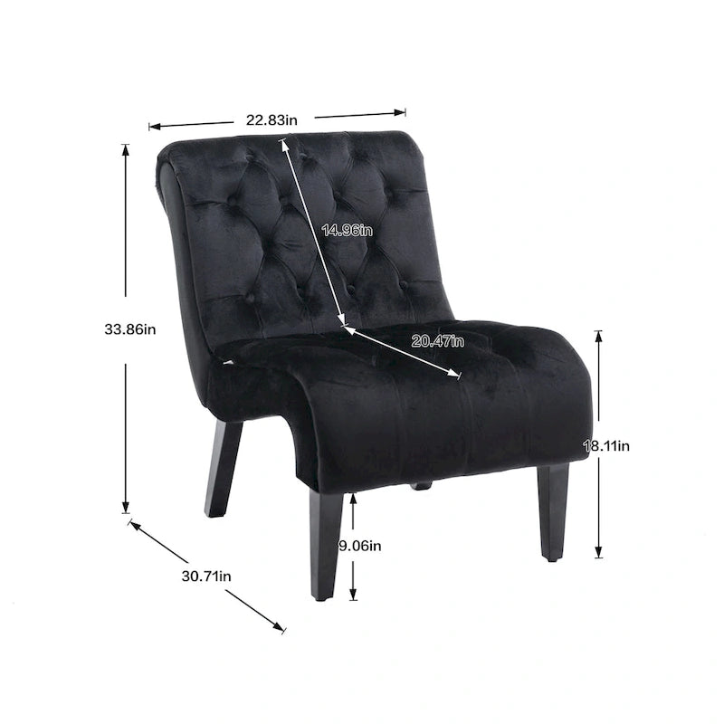 Fauteuil d'appoint individuel de style baril – Plusieurs coloris