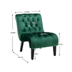 Fauteuil d'appoint individuel de style baril – Plusieurs coloris