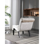Fauteuil d'appoint individuel de style baril – Plusieurs coloris