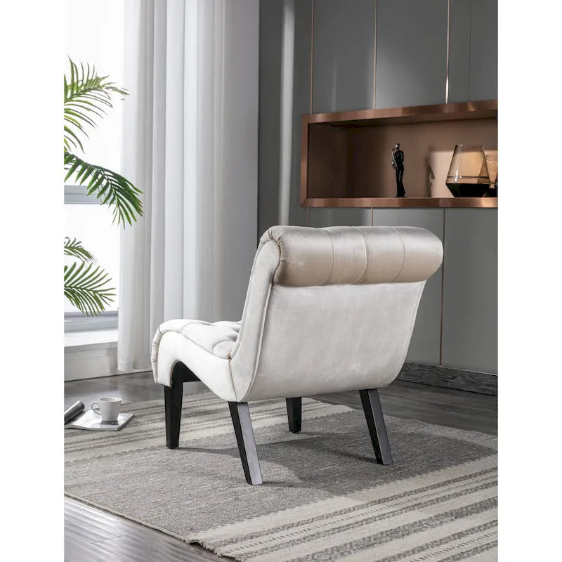 Fauteuil d'appoint individuel de style baril – Plusieurs coloris