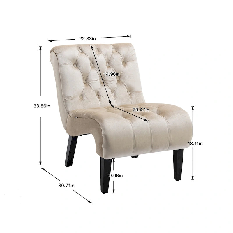 Fauteuil d'appoint individuel de style baril – Plusieurs coloris