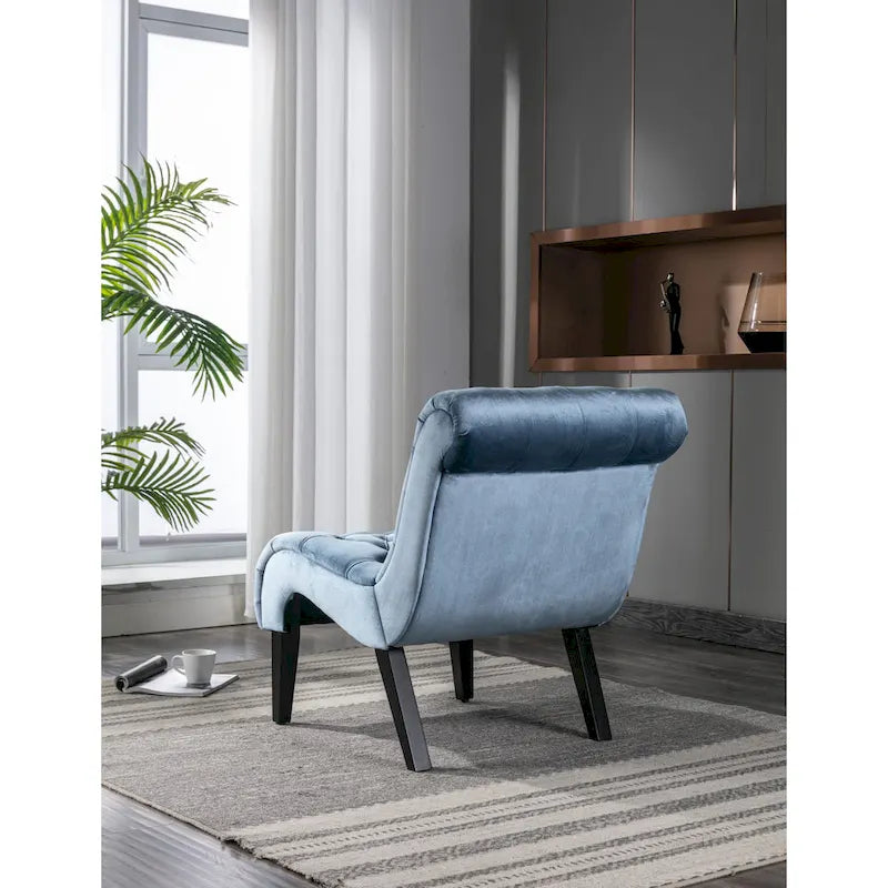 Fauteuil d'appoint individuel de style baril – Plusieurs coloris