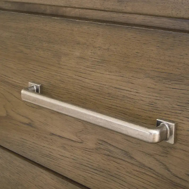 Commode à 5 tiroirs brun clair
