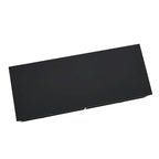 Meuble TV rectangulaire et table basse avec 2 étagères de rangement – Chêne côtier / Ardoise / Noir / Frêne