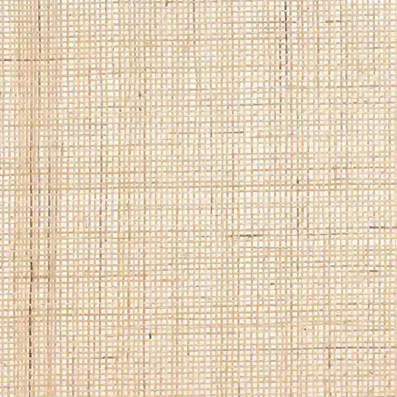 Tête de lit en rotin et bois bohème marron naturel / noir – Lit Queen size, 1 personne