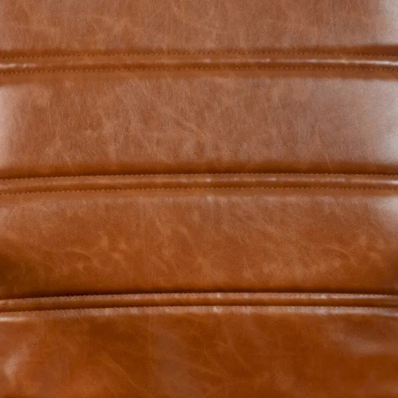 Chaise de bureau pivotante à dossier mi-haut, Leathersoft, plusieurs couleurs et piètements, unité