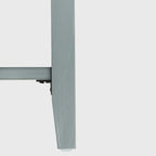 Table de chevet à 2 tiroirs gris/vert olive, montage par 1 personne