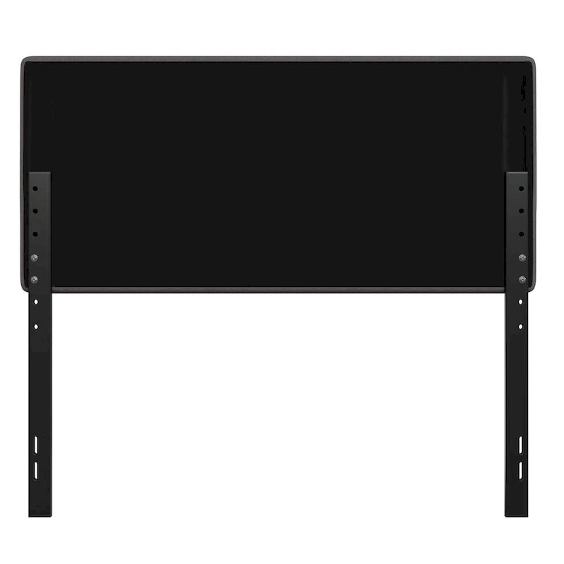 Tête de lit capitonnée à rayures verticales – Bleu / Gris / Taupe / Crème – Lit simple / Double / Queen / King, 1 ou 2 personnes