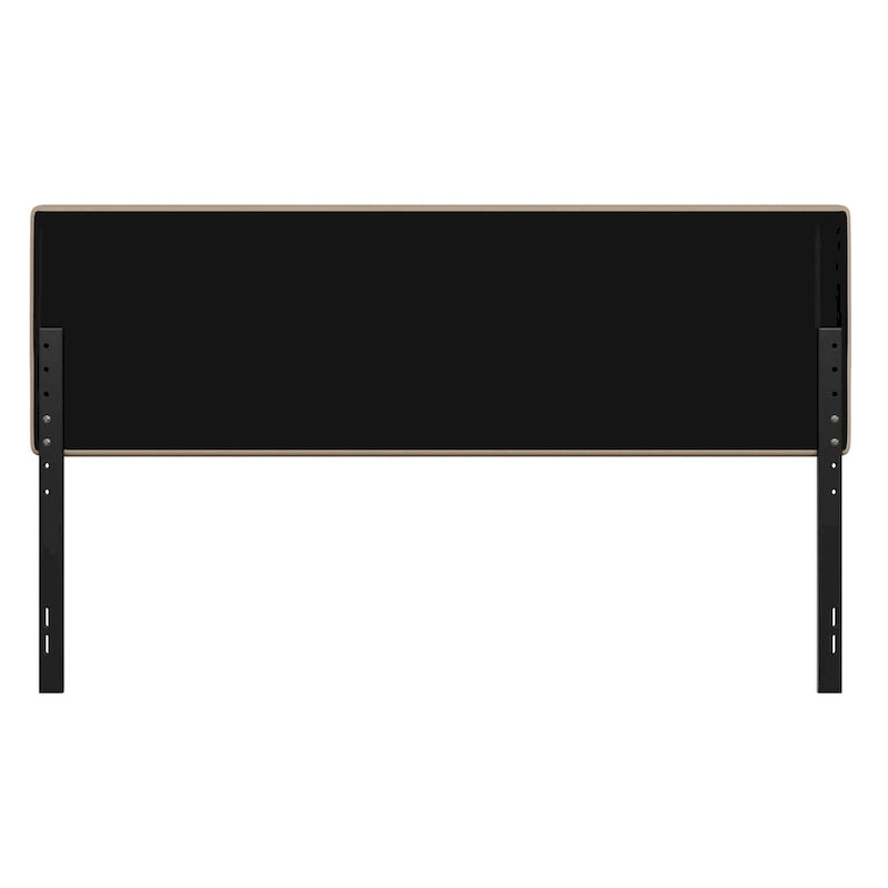 Tête de lit capitonnée à rayures verticales – Bleu / Gris / Taupe / Crème – Lit simple / Double / Queen / King, 1 ou 2 personnes
