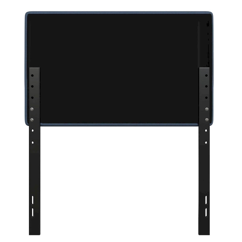 Tête de lit capitonnée à rayures verticales – Bleu / Gris / Taupe / Crème – Lit simple / Double / Queen / King, 1 ou 2 personnes