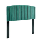 Tête de lit capitonnée en velours pour lit double ou Queen – sarcelle / bleu marine / blanc / anthracite / vieux rose