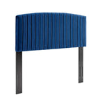 Tête de lit capitonnée en velours pour lit double ou Queen – sarcelle / bleu marine / blanc / anthracite / vieux rose