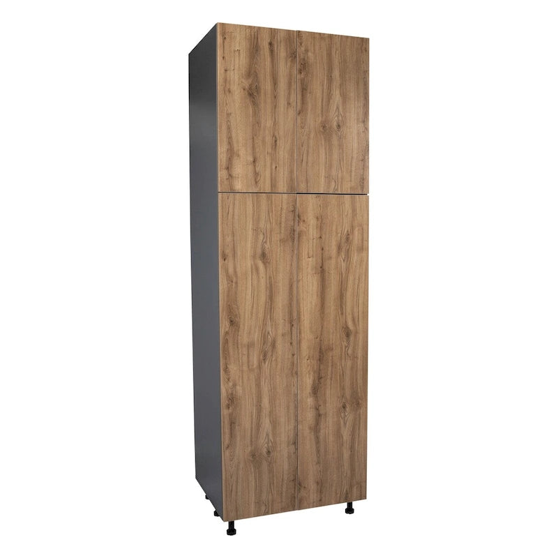 Armoire utilitaire 4 portes – Panneau plat, unité simple | 36" × 90" × 23-3/8"