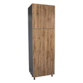 Armoire utilitaire 4 portes – Panneau plat, unité simple | 36" × 90" × 23-3/8"