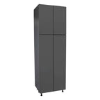 Armoire utilitaire 4 portes – Panneau plat, unité simple | 36" × 90" × 23-3/8"