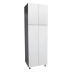 Armoire utilitaire 4 portes – Panneau plat, unité simple | 36" × 90" × 23-3/8"