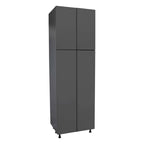 Armoire utilitaire 4 portes – Panneau plat, unité simple | 36" × 90" × 23-3/8"